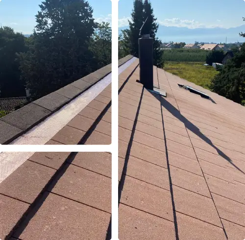 Rénovation de toit avec couverture en tuiles dans les Alpes-Maritimes (06)